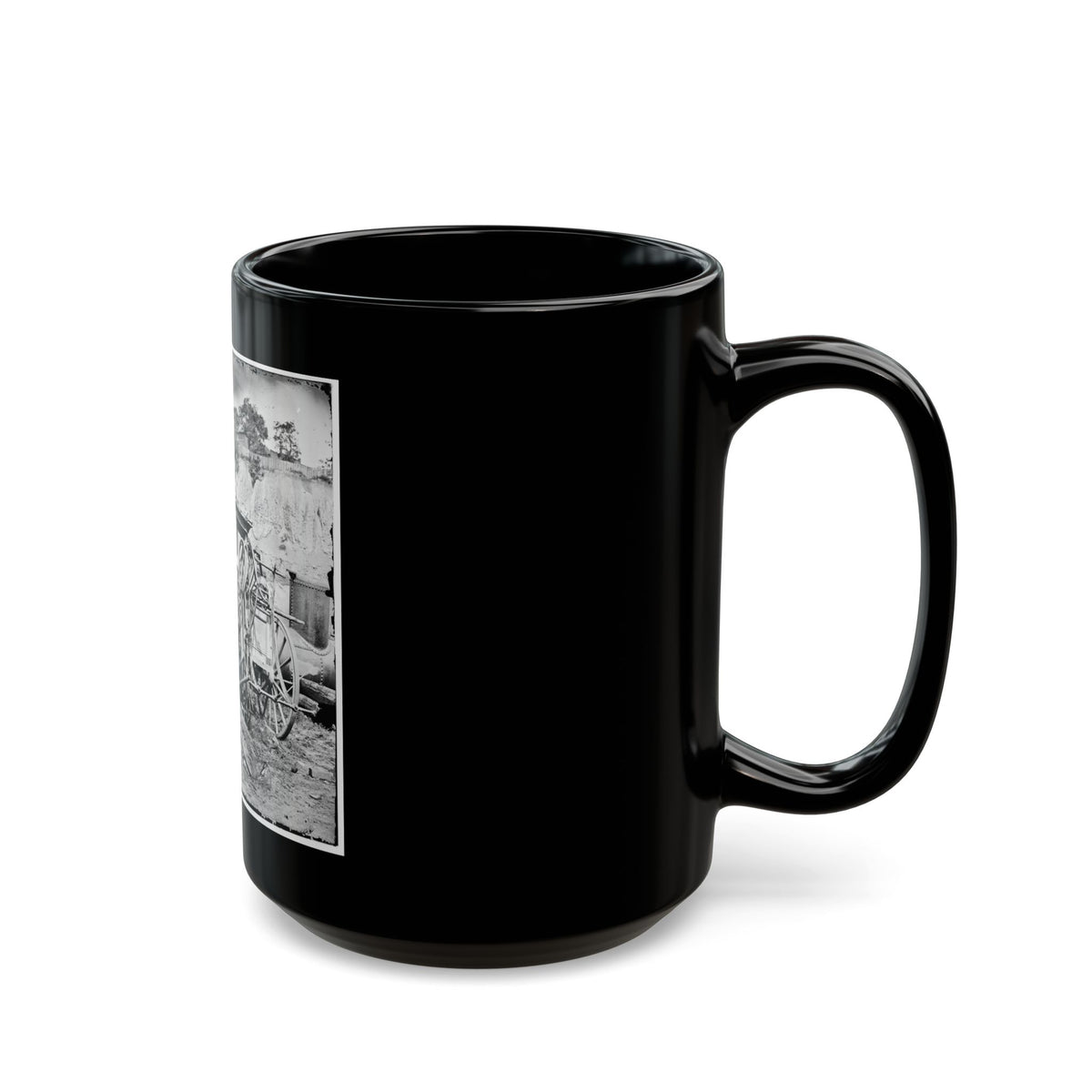 Richmond, Va. Fire Engine No. 3 (U.S. Civil War) Black Coffee Mug