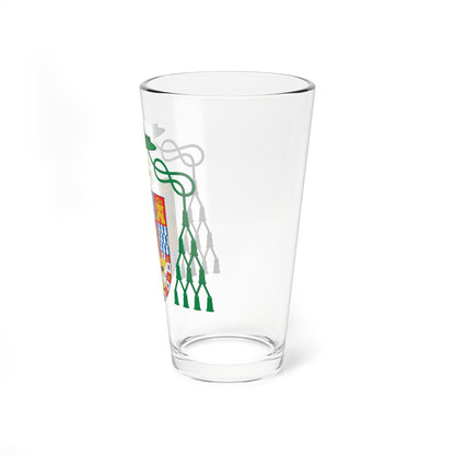 Escudo de Alonso Bernardo de los Ríos Guzmán (Spain) (Coat of Arms) Pint Glass 16oz
