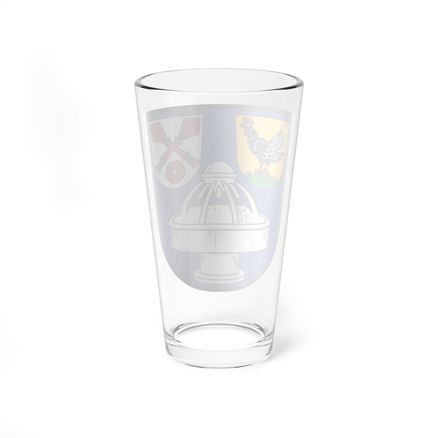 DEU Bad Bocklet COA (Germany) (Coat of Arms) Pint Glass 16oz