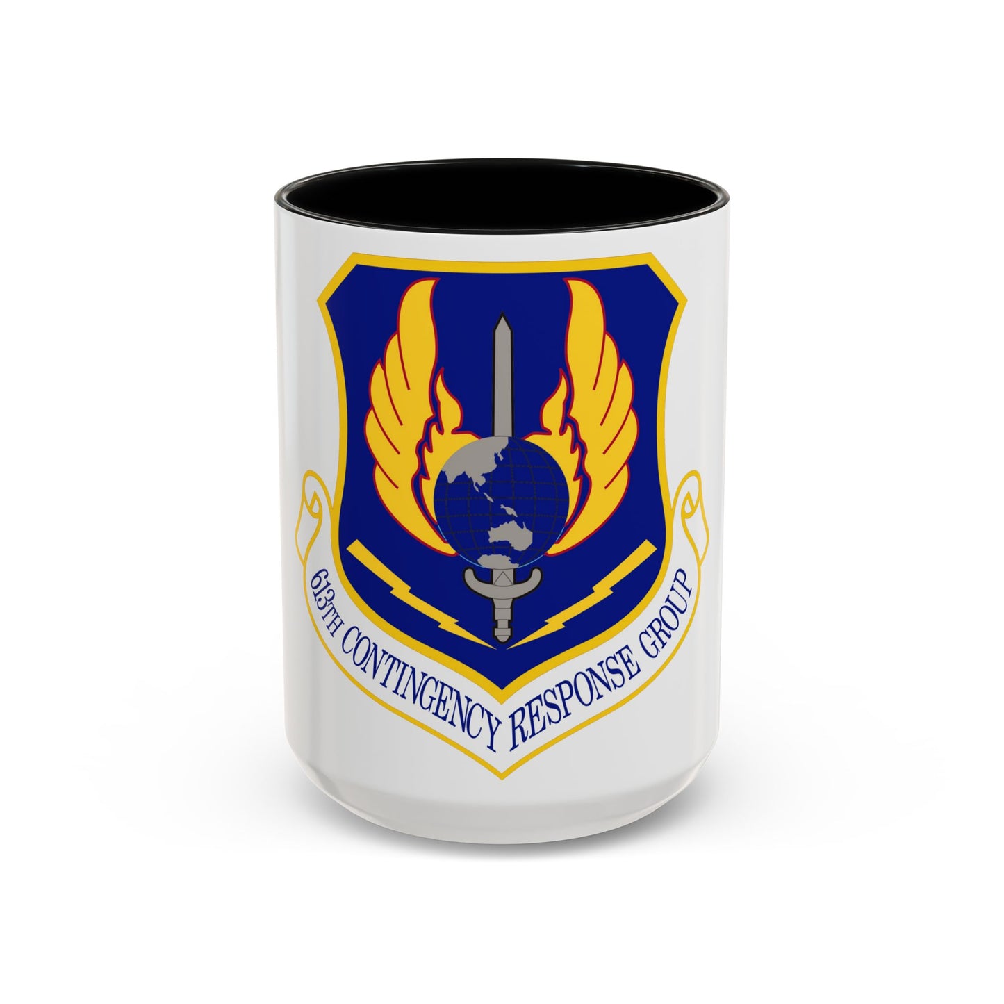 613th Contingency Response Group (U.S. Air Force) Accent Coffee Mug