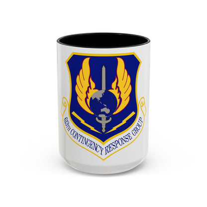 613th Contingency Response Group (U.S. Air Force) Accent Coffee Mug