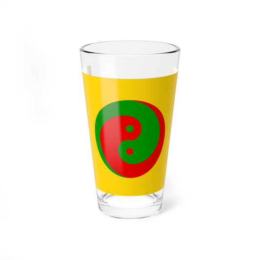 Flag of the Great Way Municipal Government of Shanghai large (China) Pint Glass 16oz