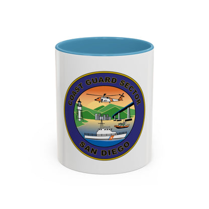 USCG Sector San Diego NEW 07 (U.S. Coast Guard) Accent Coffee Mug