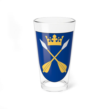 Dalarna vapen (Sweden) (Coat of Arms) Pint Glass 16oz