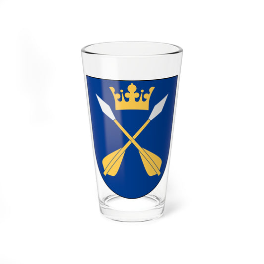 Dalarna vapen (Sweden) (Coat of Arms) Pint Glass 16oz