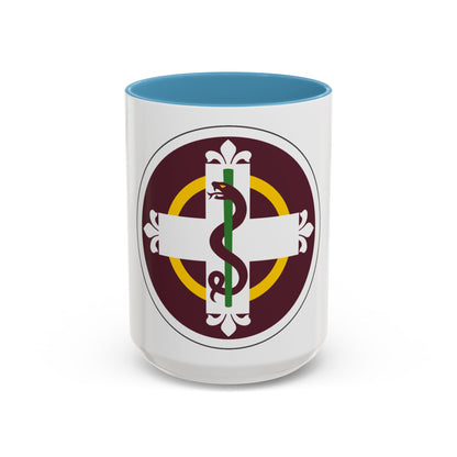338 Medical Brigade (U.S. Army) Accent Coffee Mug