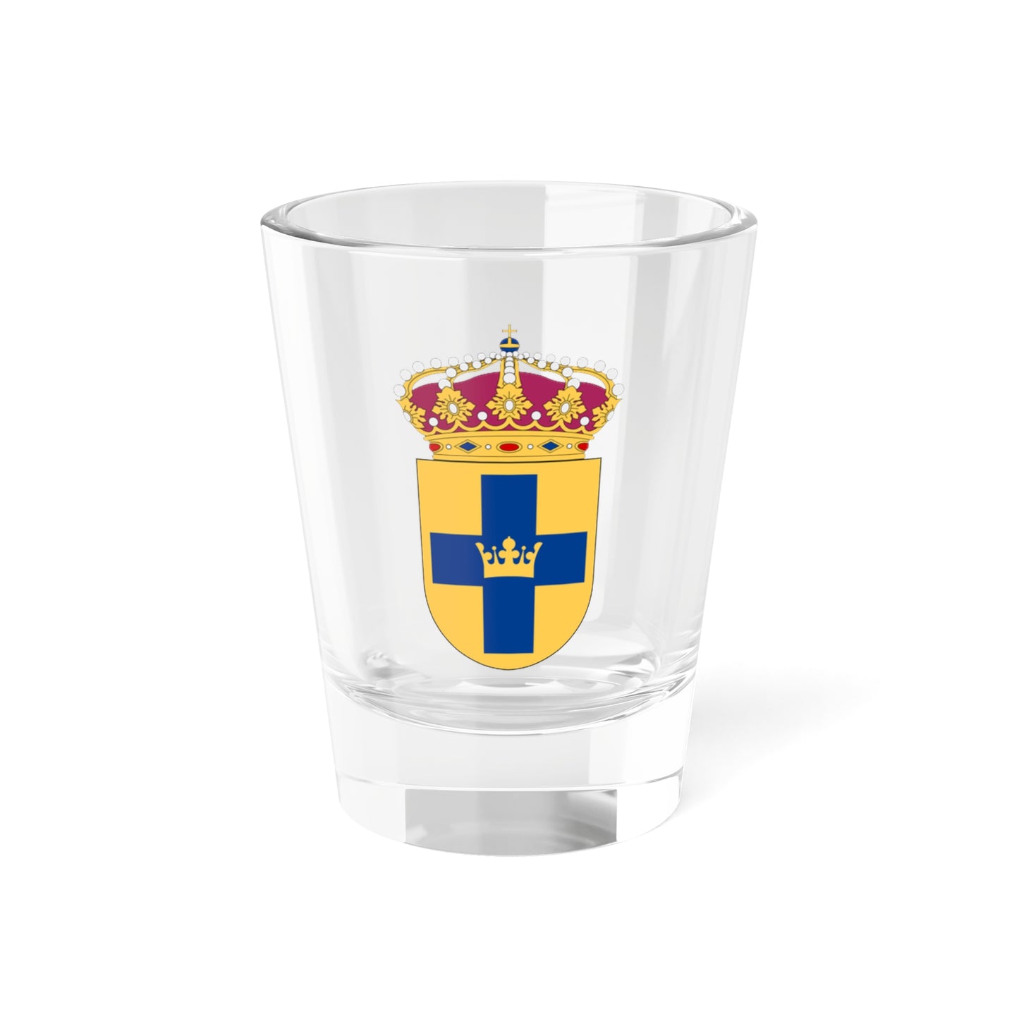 Hovförsamlingen vapen (Sweden) (Coat of Arms) Shot Glass 1.5oz