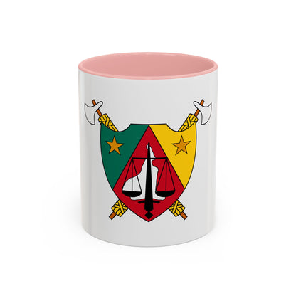 Coat of Arms of Cameroon (1960-1961) - Accent Coffee Mug