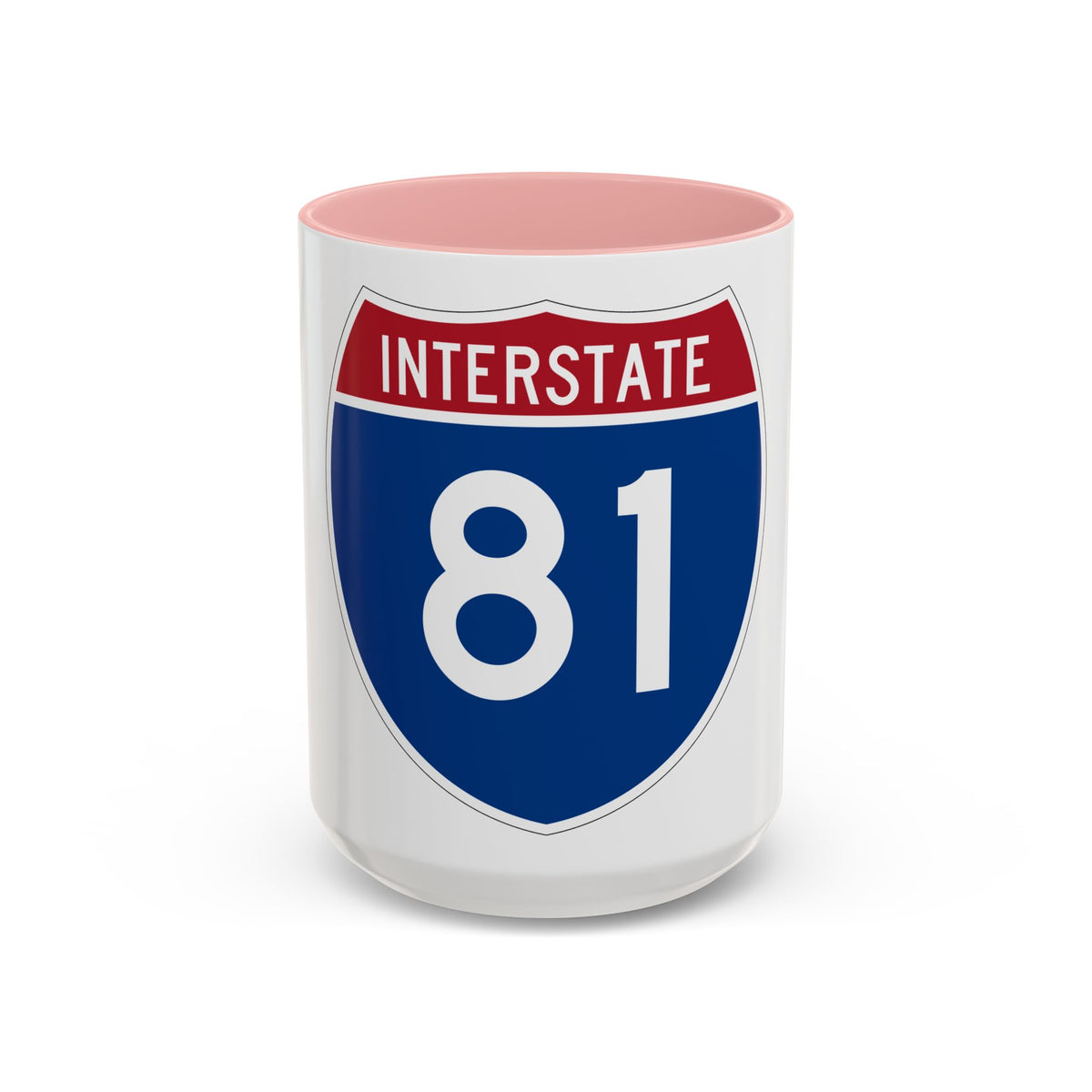 Interstate 81 (U.S. Highways) Accent Coffee Mug