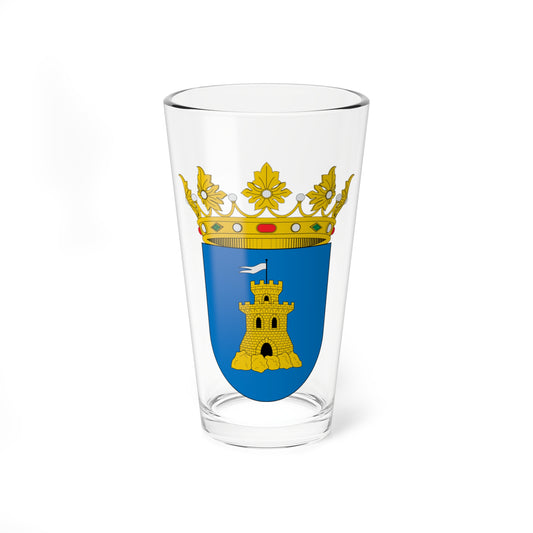 Escudo de Alfondeguilla (Spain) (Coat of Arms) Pint Glass 16oz