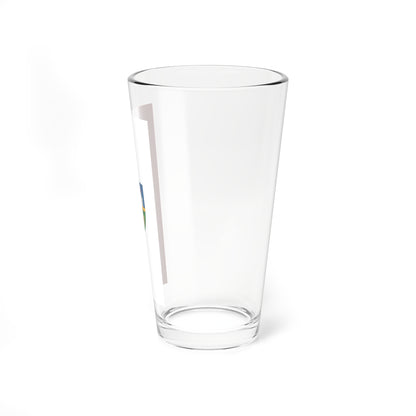 Flag of Gyulakeszi vertical (Hungary) Pint Glass 16oz