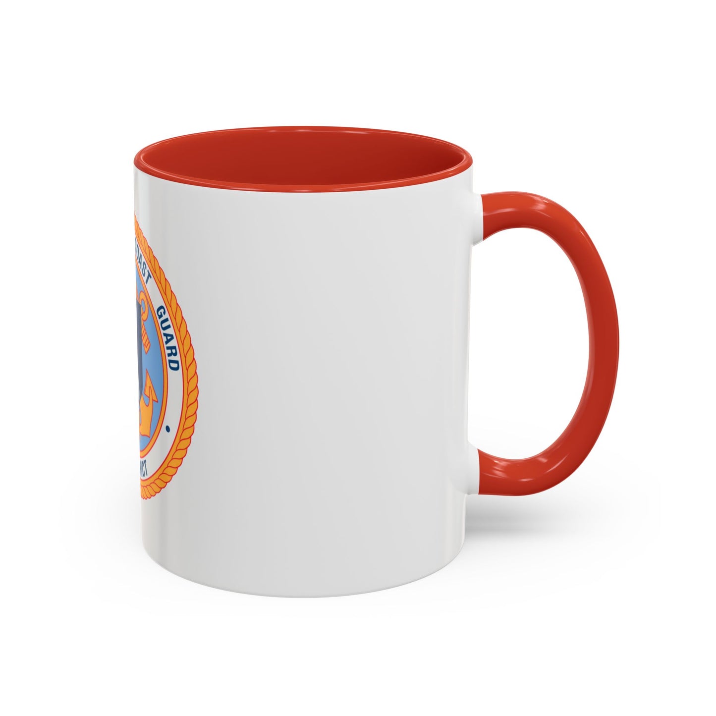 17th CG District (U.S. Coast Guard) Accent Coffee Mug