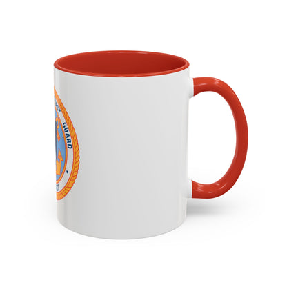 17th CG District (U.S. Coast Guard) Accent Coffee Mug