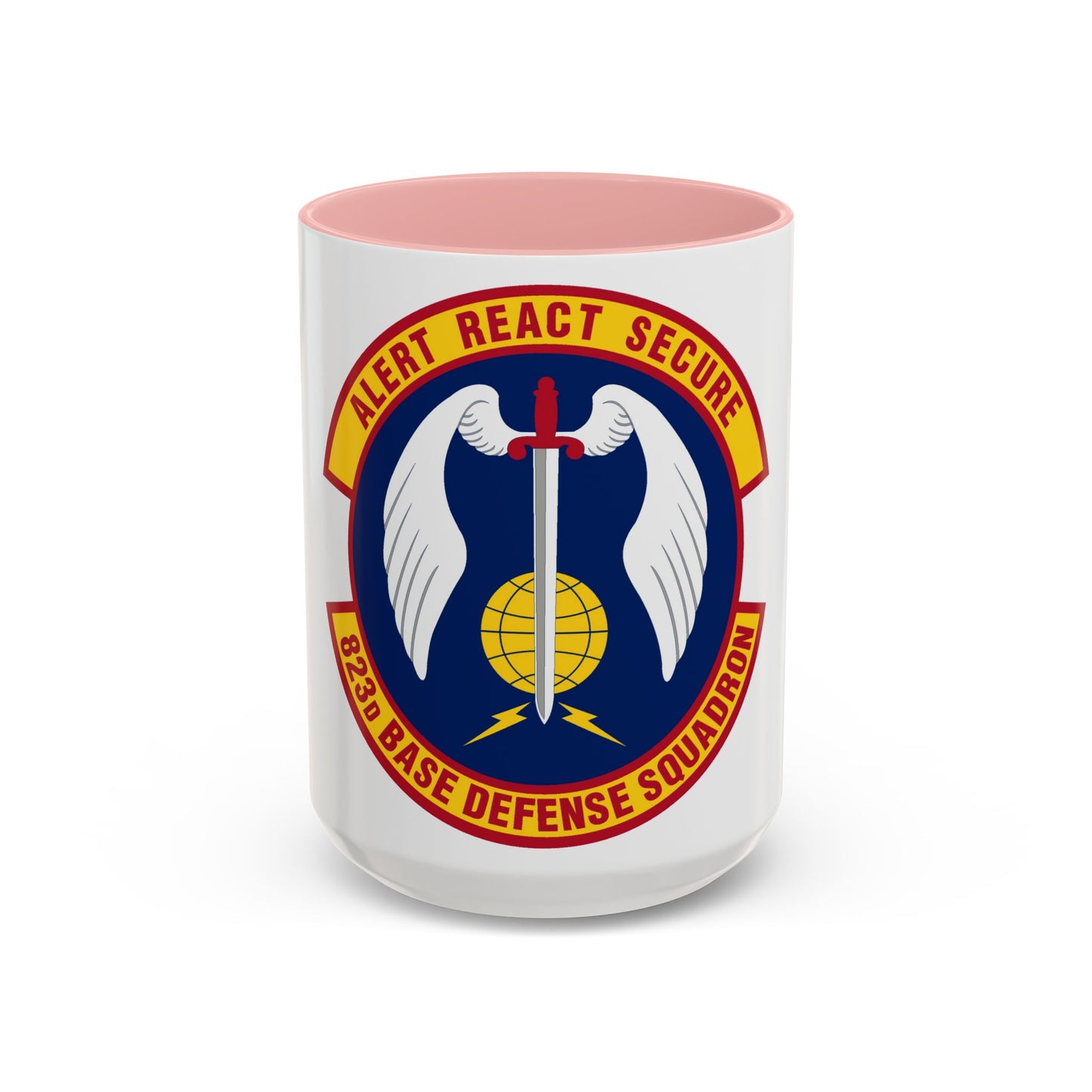 823 Base Defense Squadron ACC (U.S. Air Force) Accent Coffee Mug