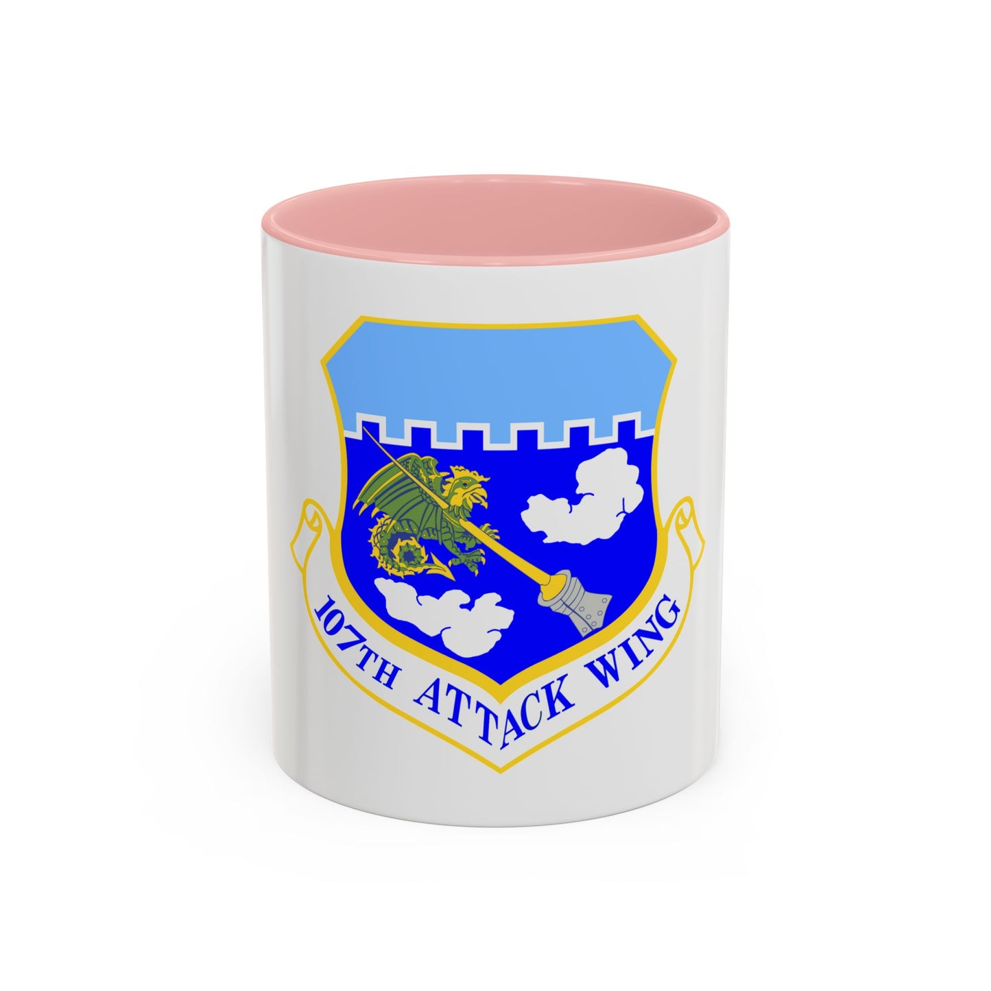 107th Attack Wing (U.S. Air Force) Accent Coffee Mug