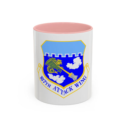 107th Attack Wing (U.S. Air Force) Accent Coffee Mug