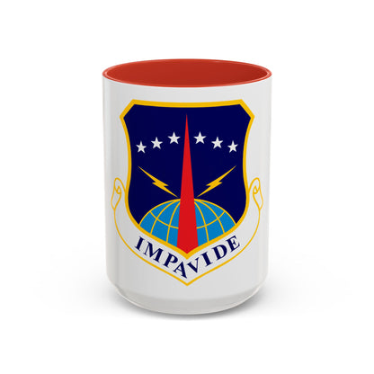 90th Space Wing (U.S. Air Force) Accent Coffee Mug