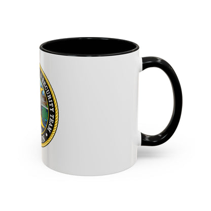 USCG Maritime Safety & Sec Team MSST Boston (U.S. Coast Guard) Accent Coffee Mug