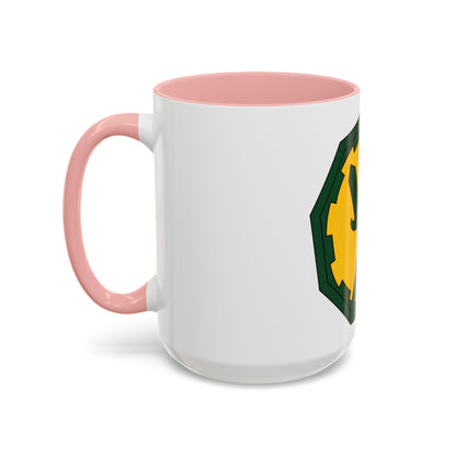 290 Military Police Brigade 2 (U.S. Army) Accent Coffee Mug