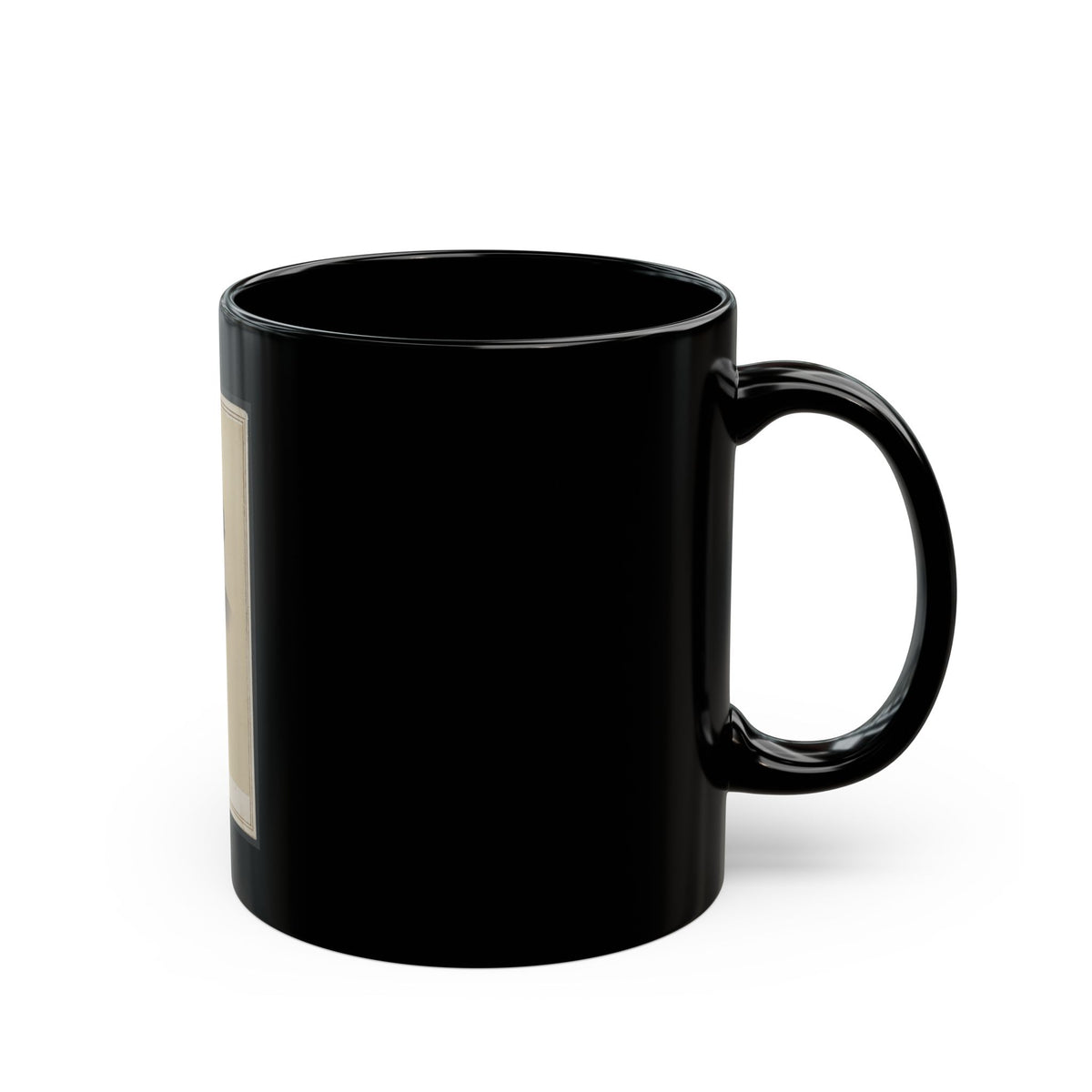 Unidentified Man 007 (U.S. Civil War) Black Coffee Mug