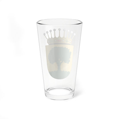Escudo del Condado de Príes (Spain) (Coat of Arms) Pint Glass 16oz