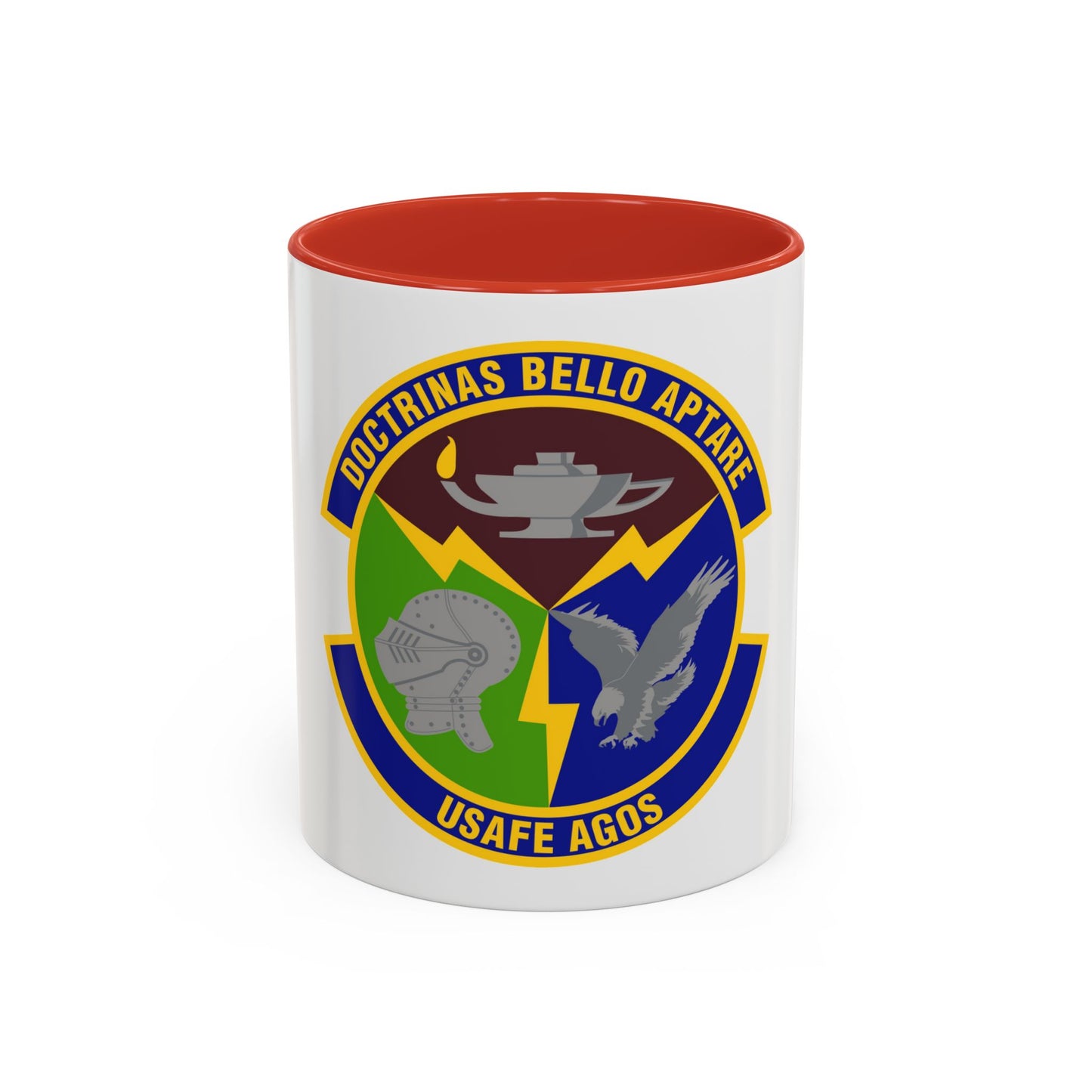 4 Combat Training Squadron USAFE (U.S. Air Force) Accent Coffee Mug