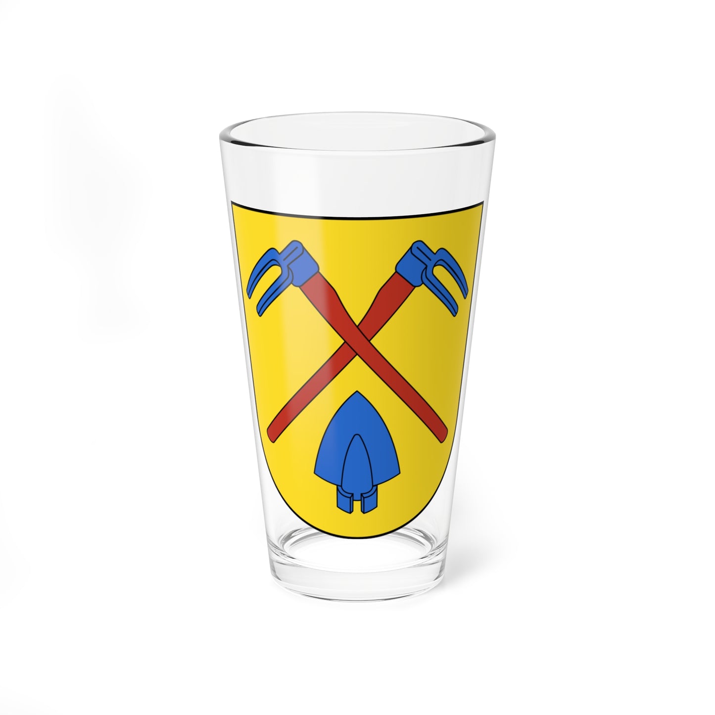 Unterstrass-blazon (Switzerland) (Coat of Arms) Pint Glass 16oz