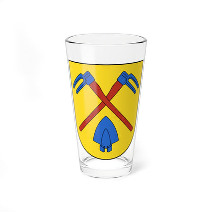Unterstrass-blazon (Switzerland) (Coat of Arms) Pint Glass 16oz
