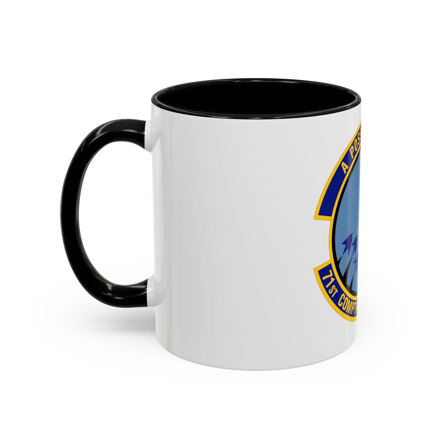 71st Comptroller Squadron (U.S. Air Force) Accent Coffee Mug