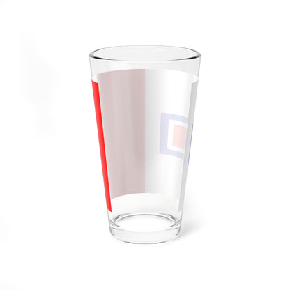 Flag of Hayward Wisconsin (United States) Pint Glass 16oz