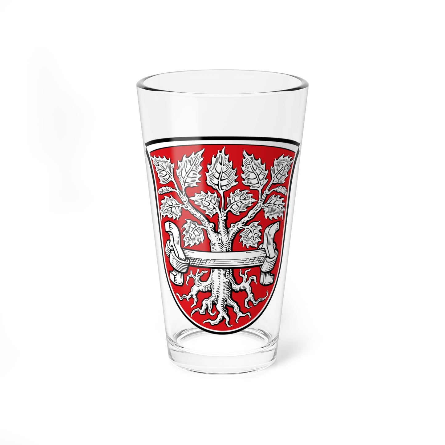 DEU Birkenau Odenwald COA (Germany) (Coat of Arms) Pint Glass 16oz