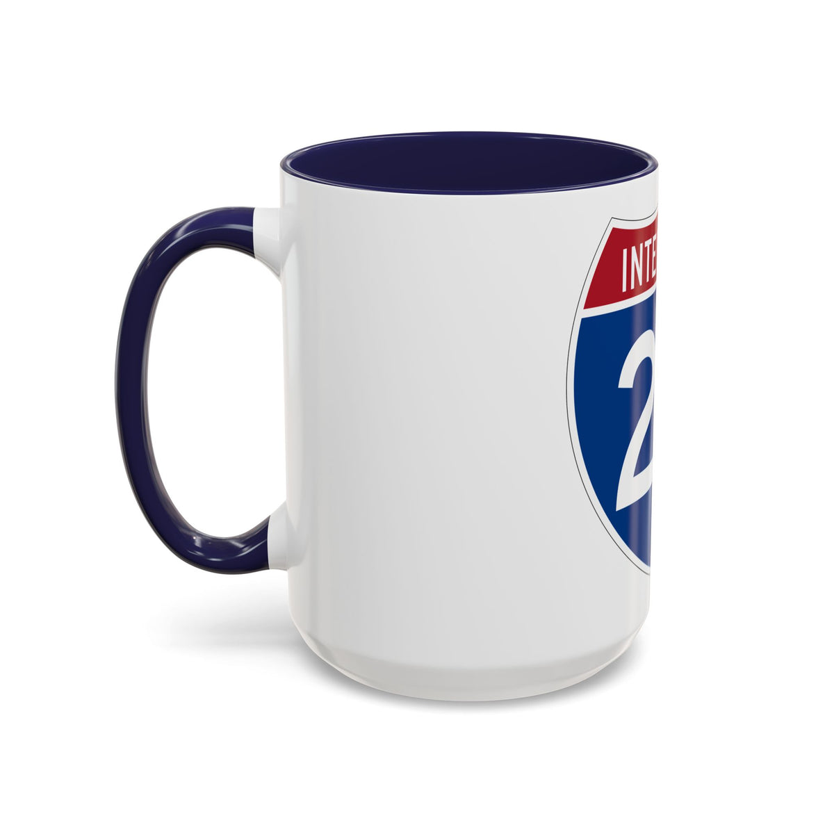 Interstate 20 (U.S. Highways) Accent Coffee Mug