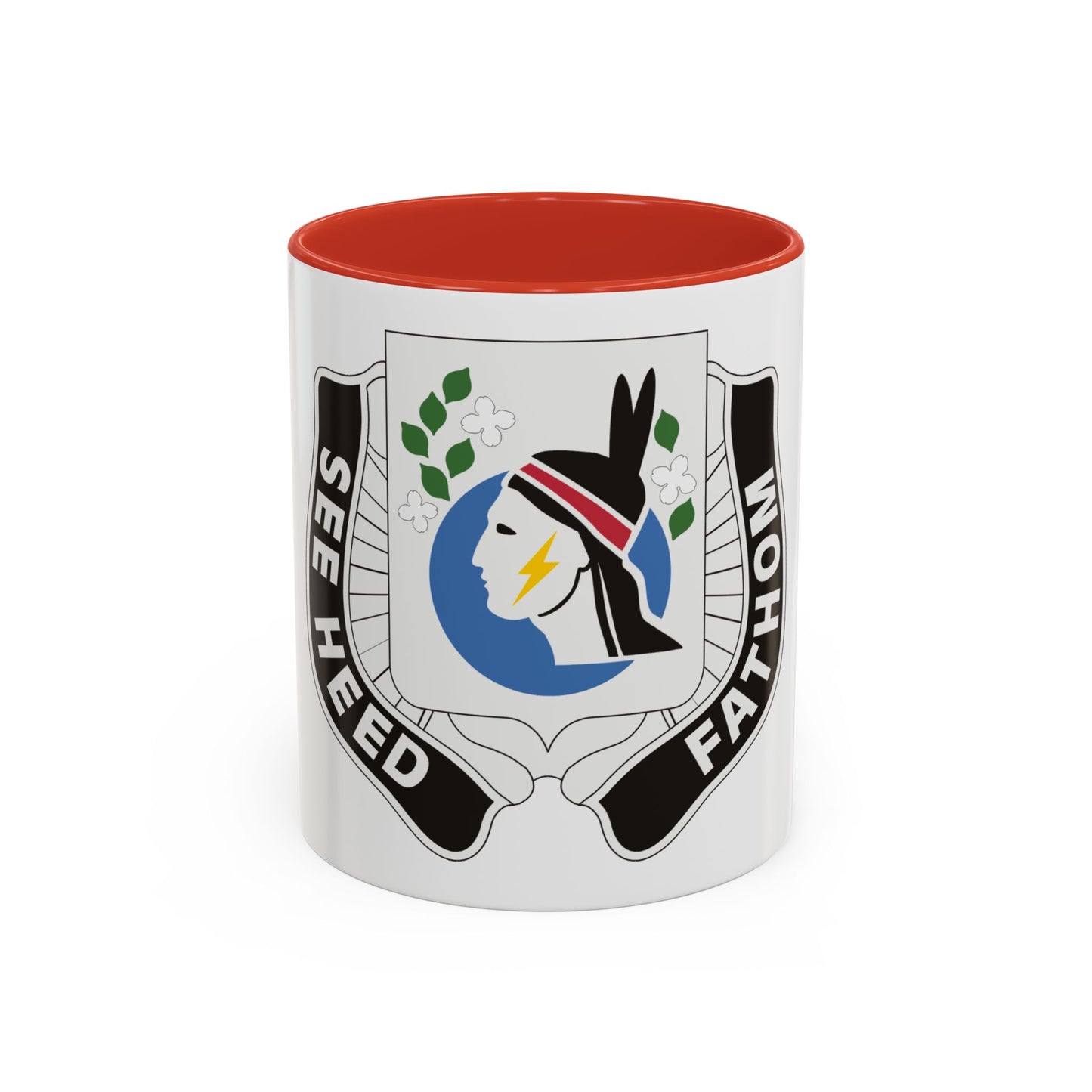 635 Military Intelligence Battalion (U.S. Army) Accent Coffee Mug