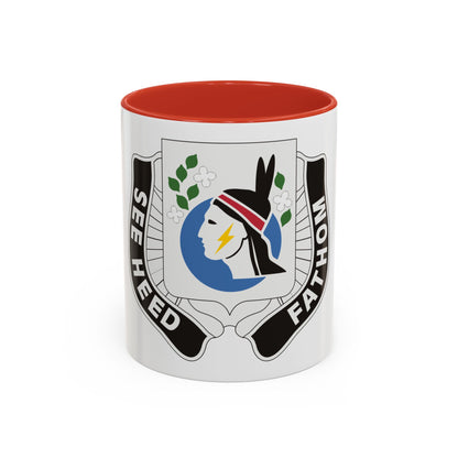 635 Military Intelligence Battalion (U.S. Army) Accent Coffee Mug