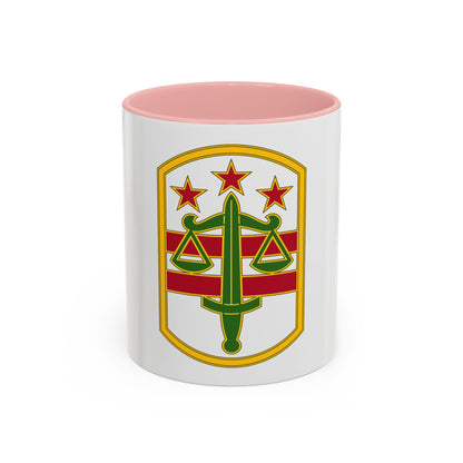 260 Military Police Command 3 (U.S. Army) Accent Coffee Mug