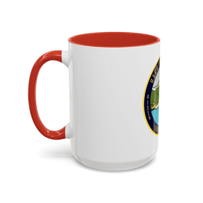 USCG Station Ketchikan 17th Dist (U.S. Coast Guard) Accent Coffee Mug