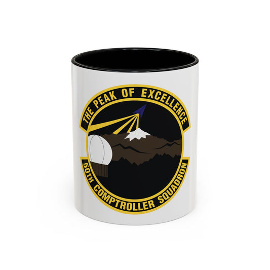 50th Comptroller Squadron (U.S. Air Force) Accent Coffee Mug