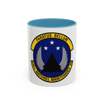 435th Materiel Maintenance Squadron (U.S. Air Force) Accent Coffee Mug