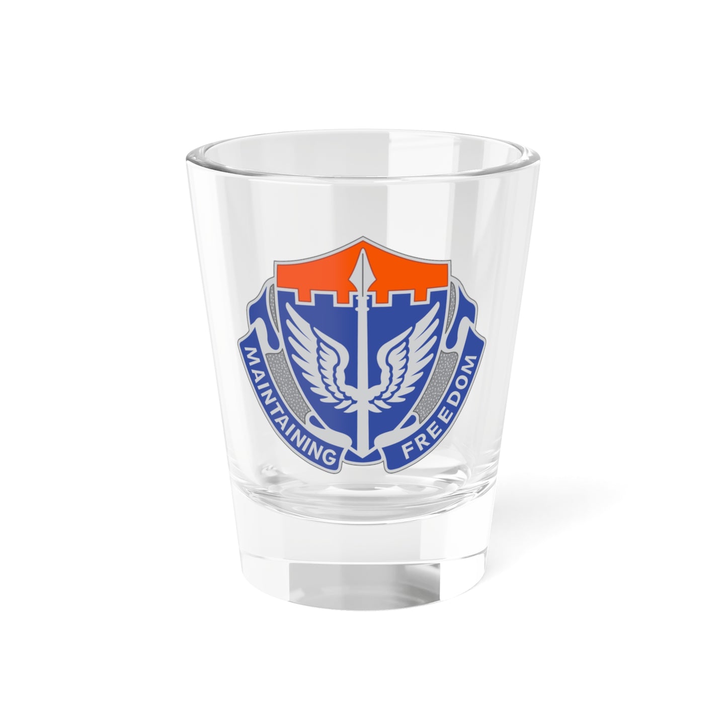 Verre à liqueur du 137e régiment d'aviation (armée américaine) 1,5 oz