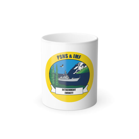 PSNS & IMF Detachment Everett (U.S. Navy) Color Changing Mug 11oz