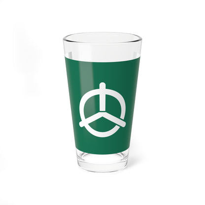 Flag of Tobe Ehime (Japan) Pint Glass 16oz