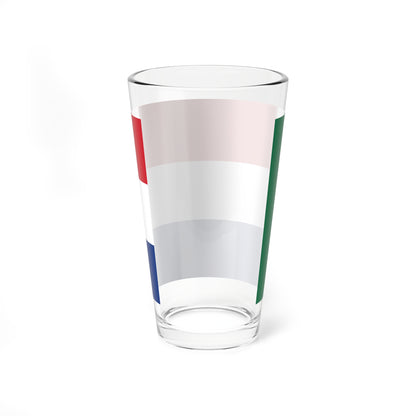 Flag of Klein Vrystaat - 2 (South Africa) Pint Glass 16oz