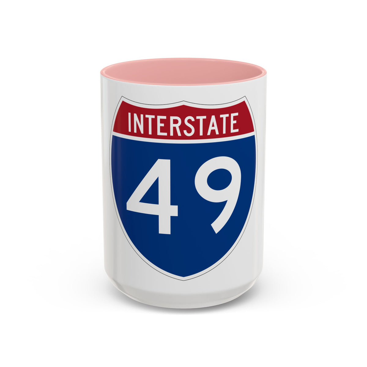 Interstate 49 (U.S. Highways) Accent Coffee Mug