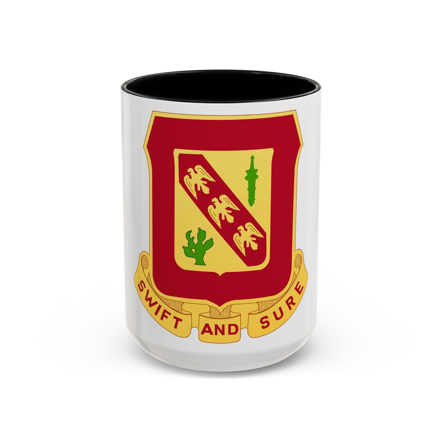 134th Field Artillery Battalion (U.S. Army) Accent Coffee Mug