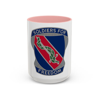 43rd Adjutant General Battalion (U.S. Army) Accent Coffee Mug