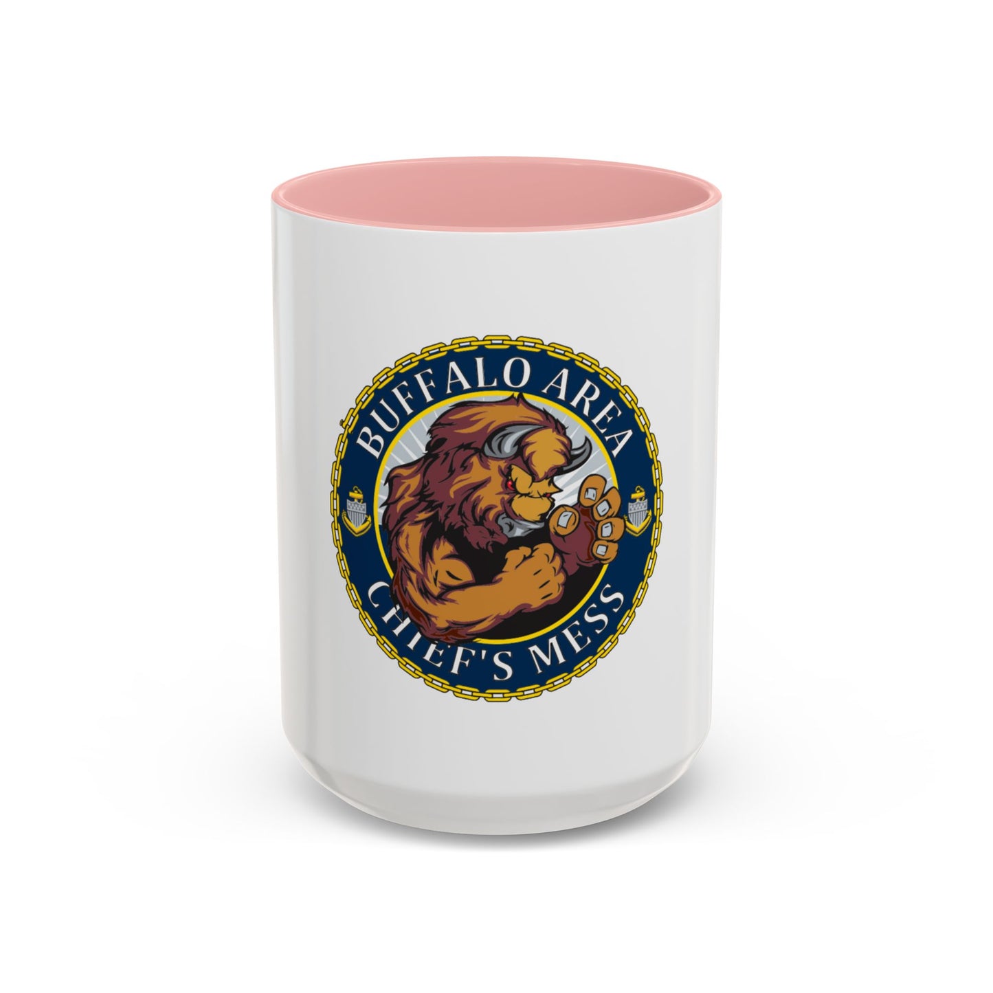 USCG Buffalo Area Cheifs Mess (U.S. Coast Guard) Accent Coffee Mug