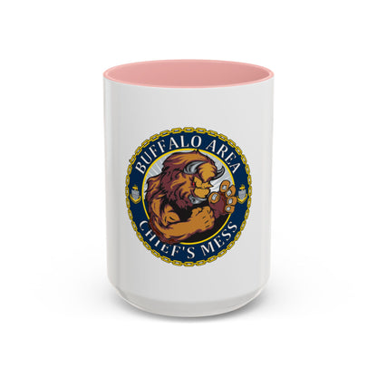 USCG Buffalo Area Cheifs Mess (U.S. Coast Guard) Accent Coffee Mug