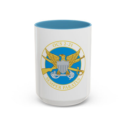 USCG Academy OCS 2 211 (U.S. Coast Guard) Accent Coffee Mug