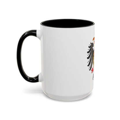 Greater Coat of Arms of Ferdinand I, Holy Roman Emperor - Accent Coffee Mug