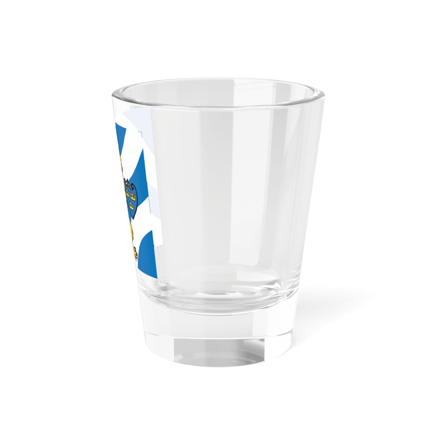 Flag of Gothenburg (Sweden) Shot Glass 1.5oz